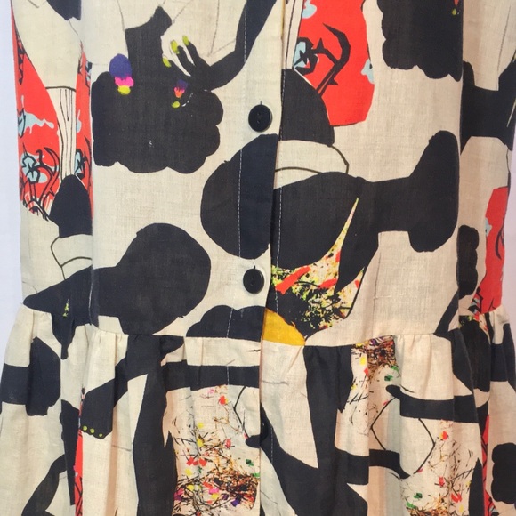 Gorman x Jamilla Okub Sketchbook dress. Size 12 - Picture 7 of 12